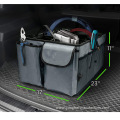 Collapsible drive car trunk organizer